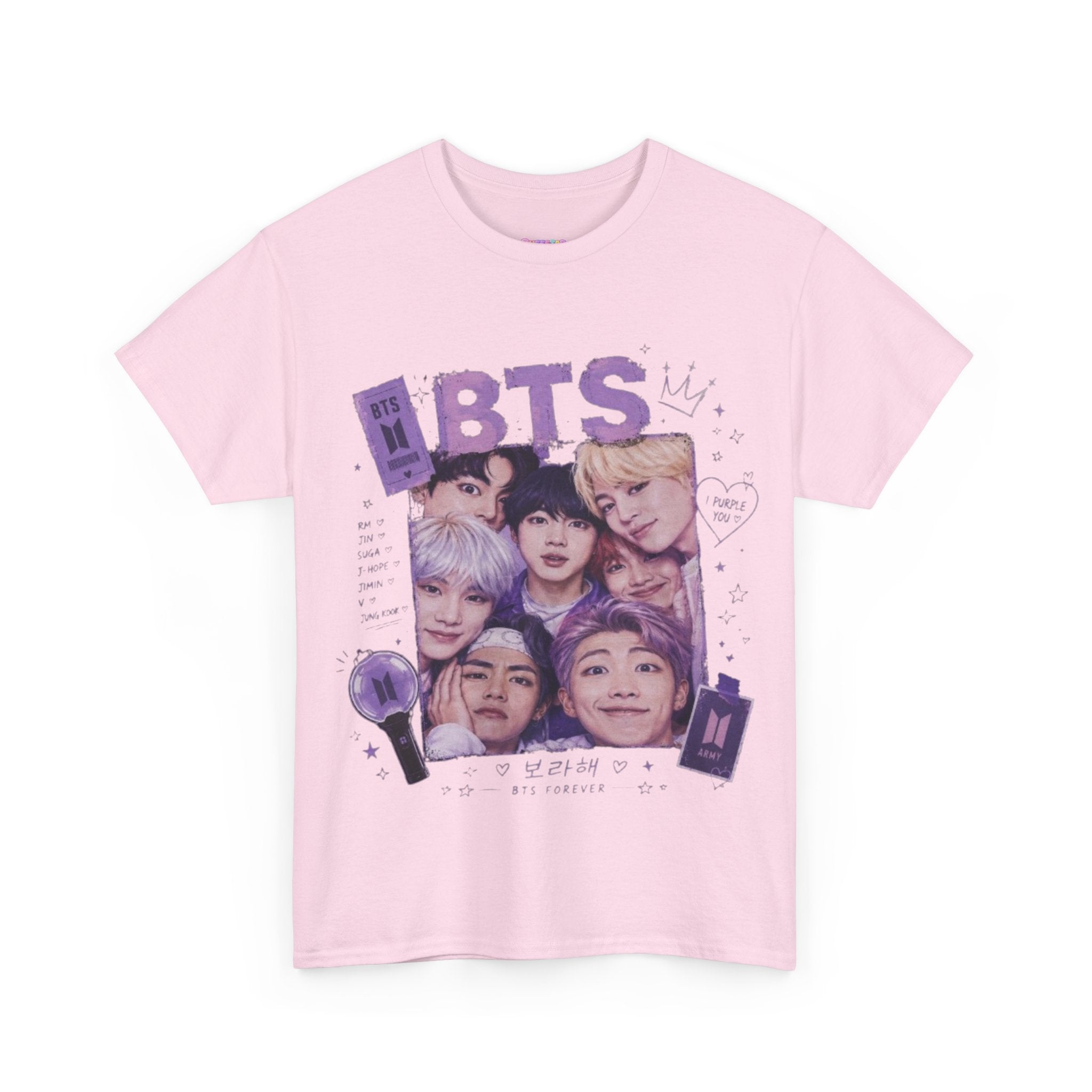 BTS x puffstar Collage Tee