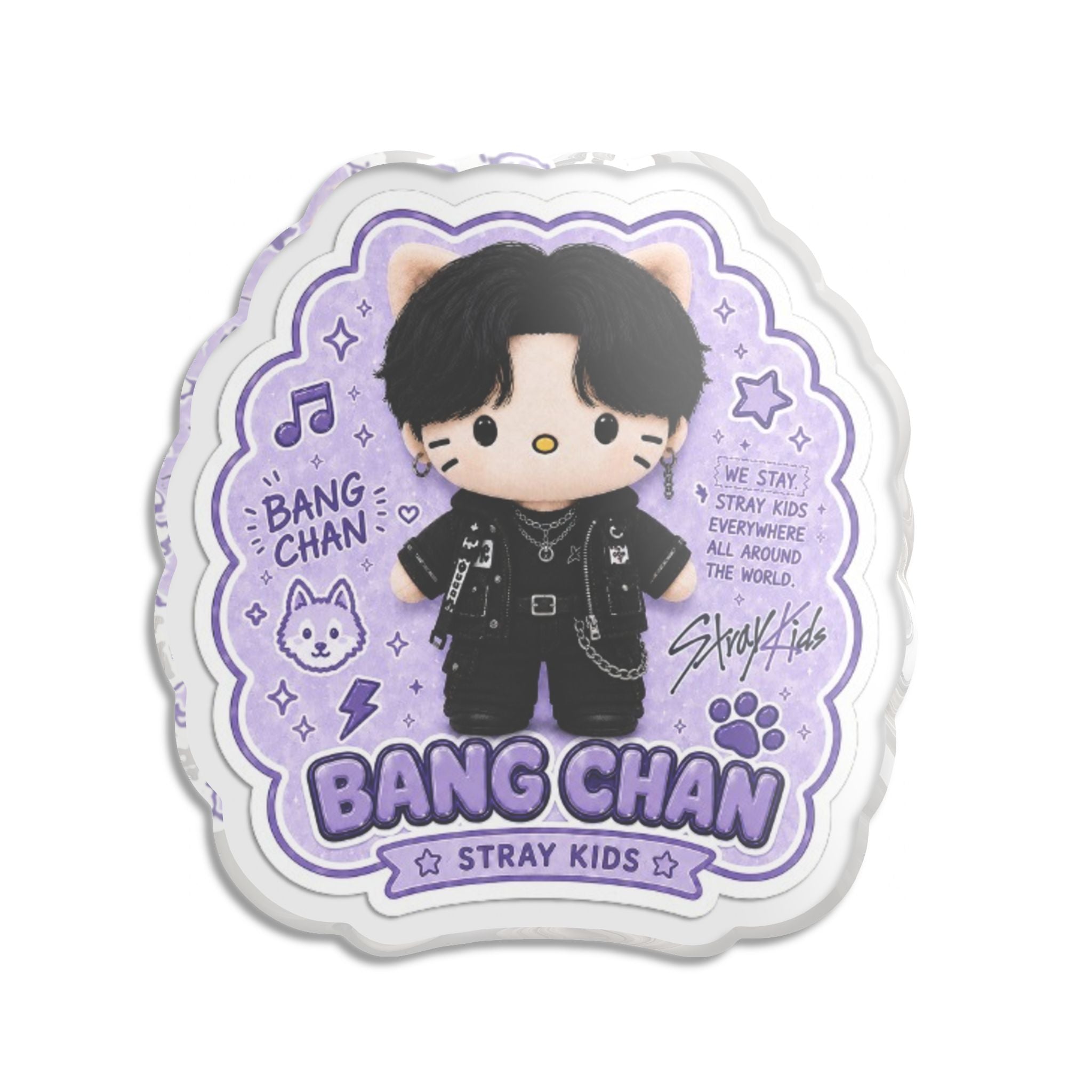 Puffstar x skz Bang Chan Statue