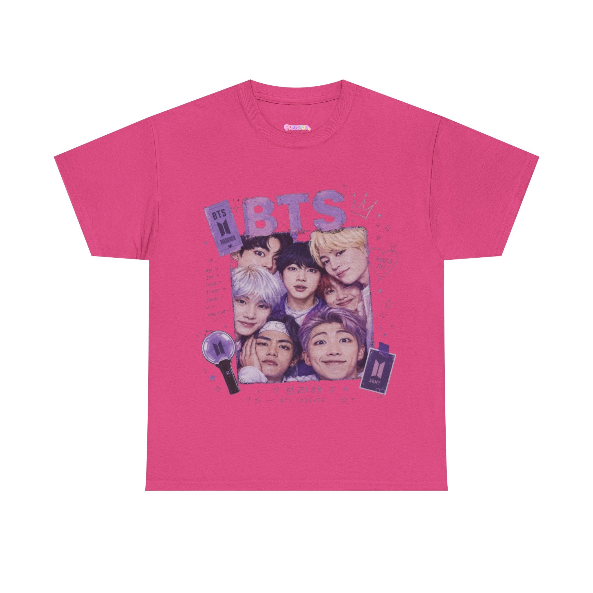 BTS x puffstar Collage Tee