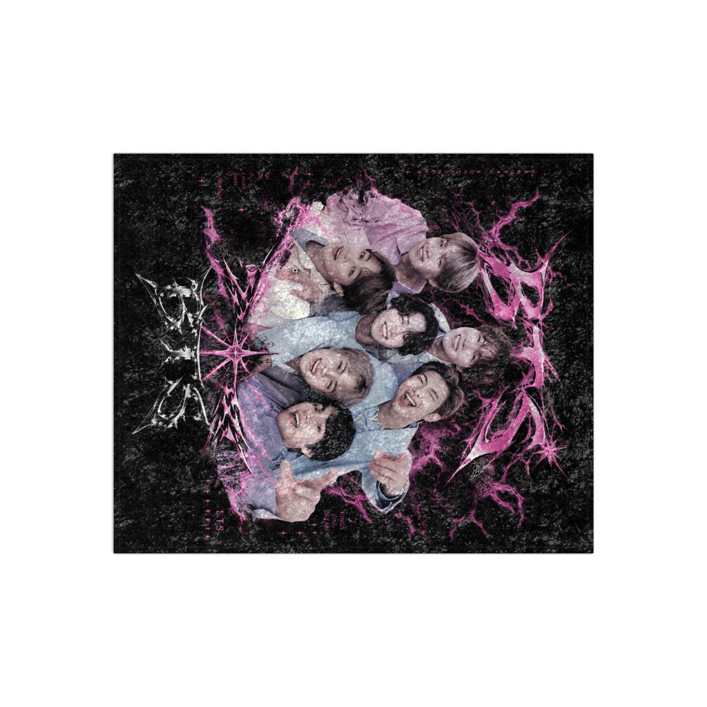 Puffstar x BTS Velvet Blanket