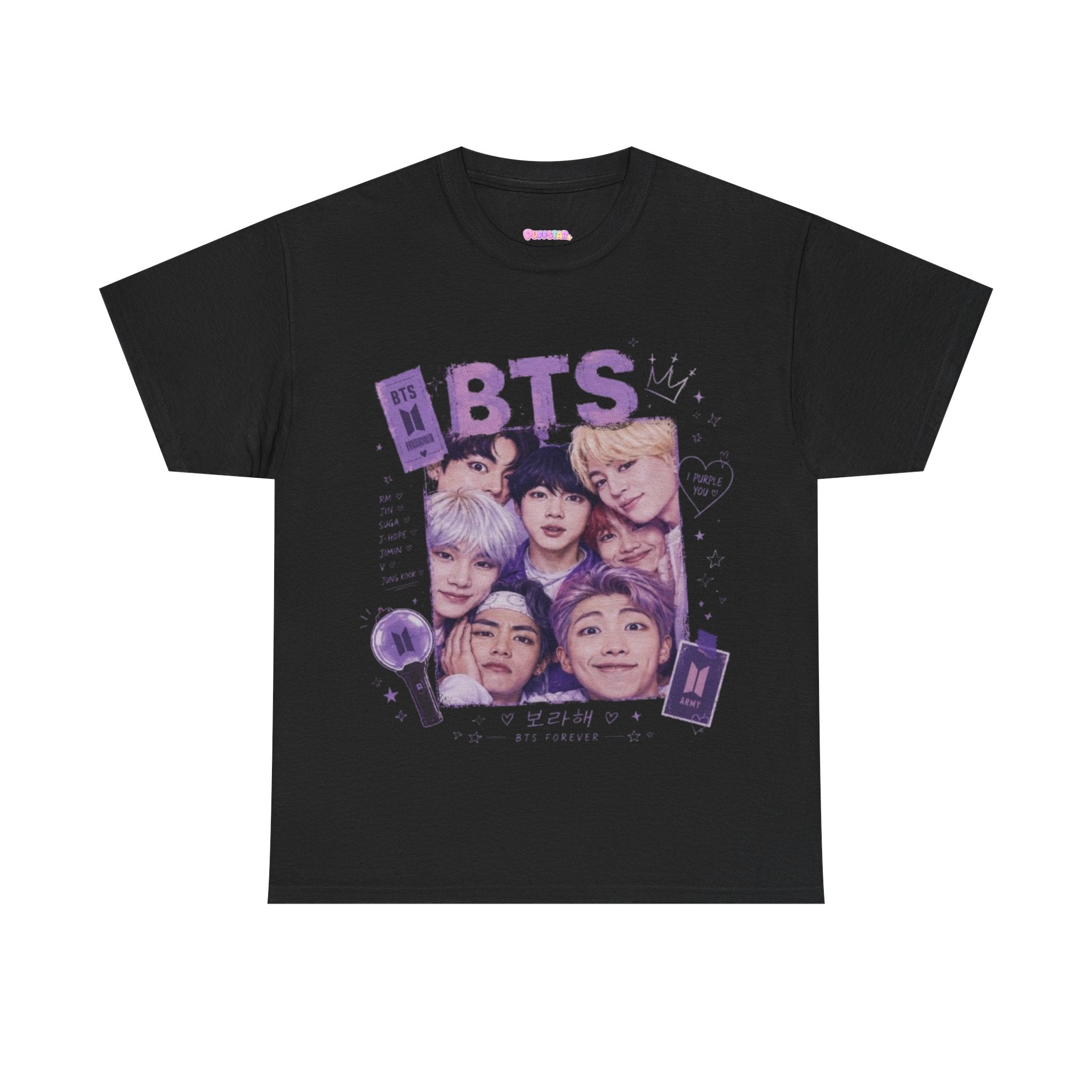 BTS x puffstar Collage Tee
