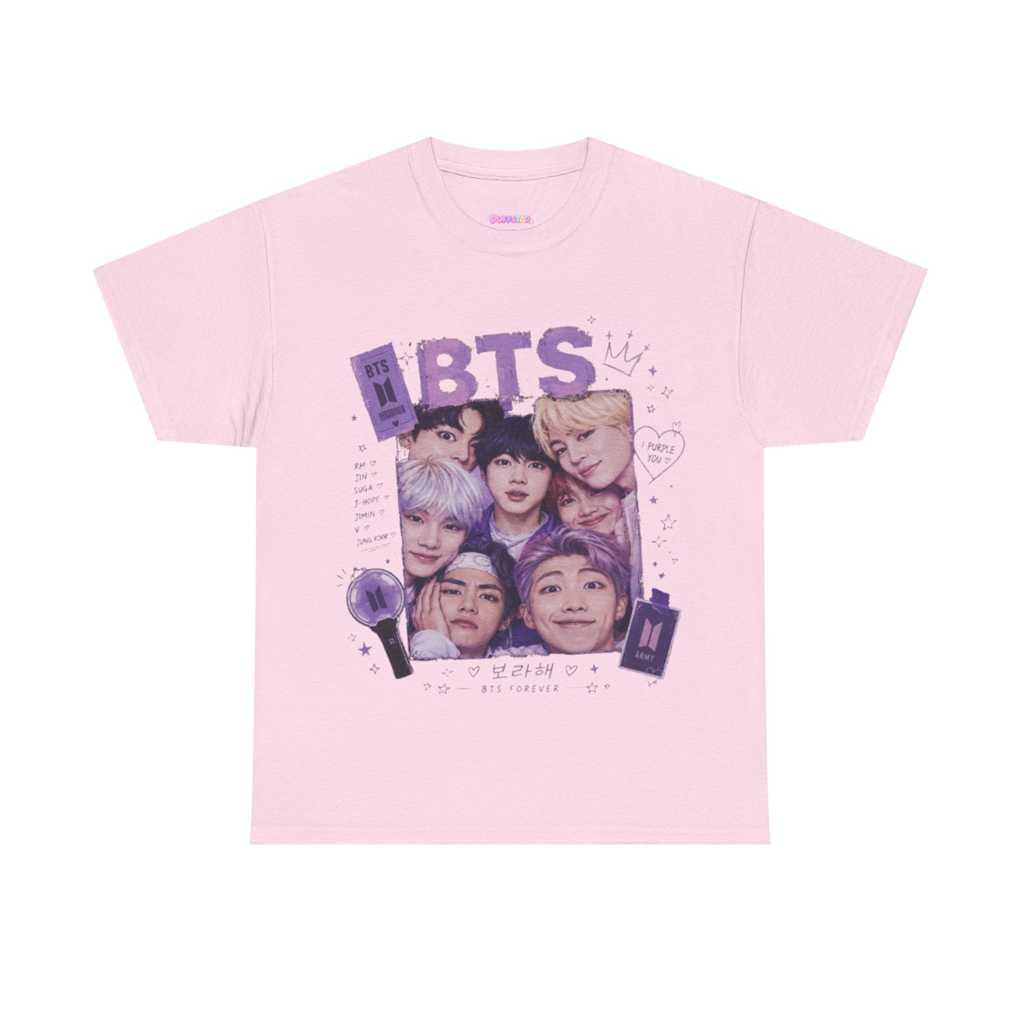 BTS x puffstar Collage Tee
