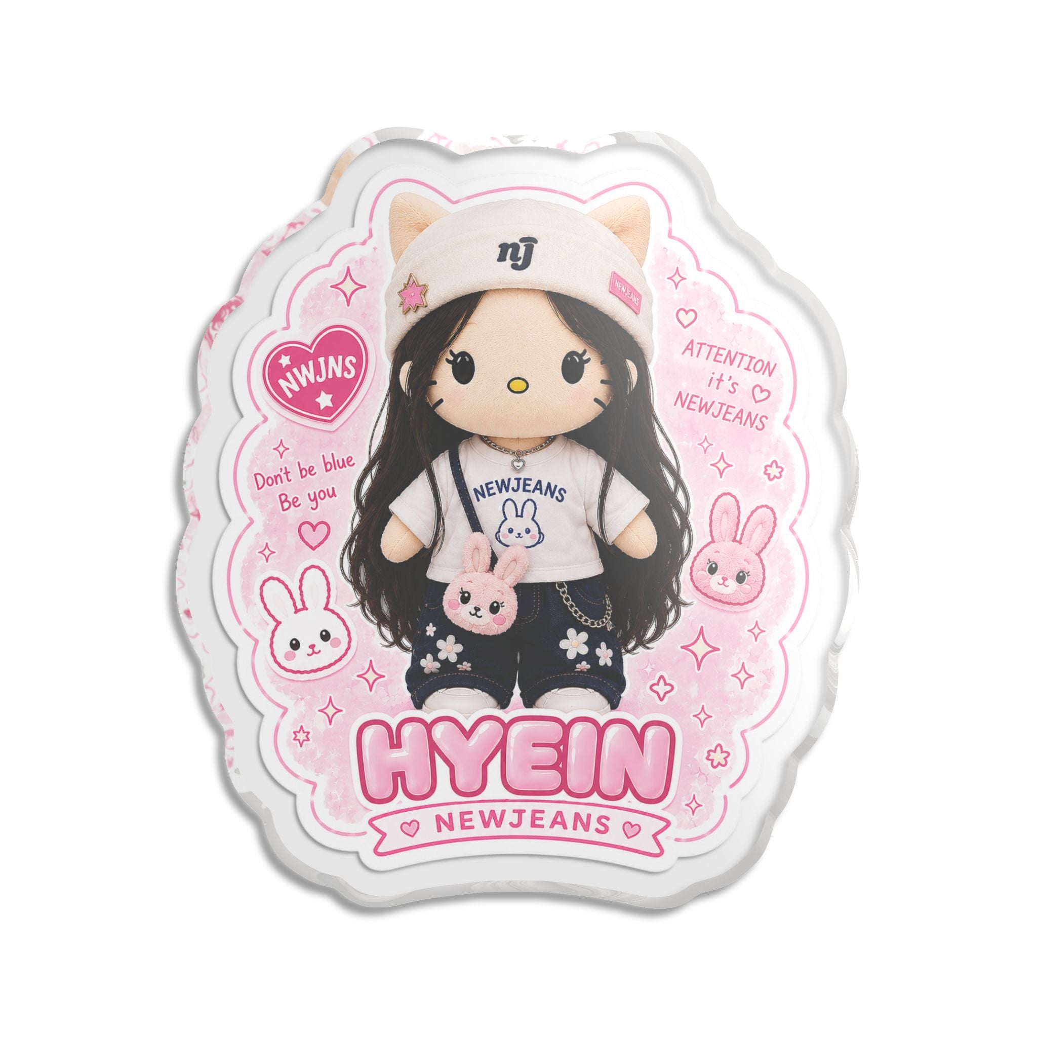 Puffstar x newjeans acrylic statue