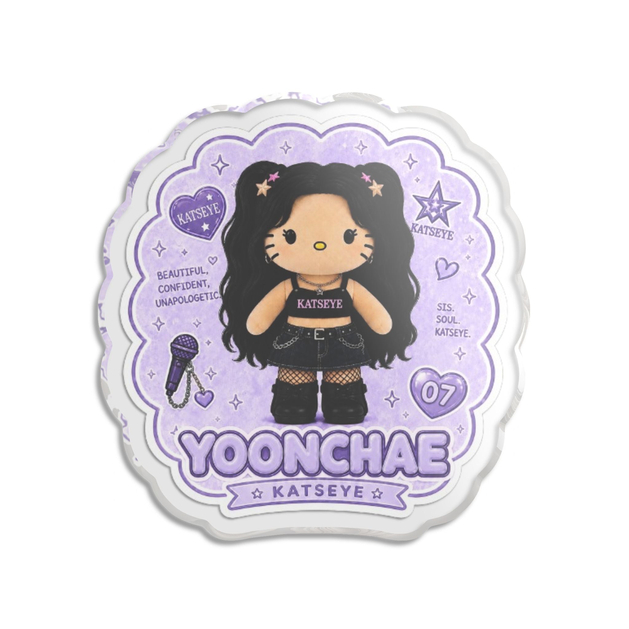 Puffstar x katseye Yoonchae Statue