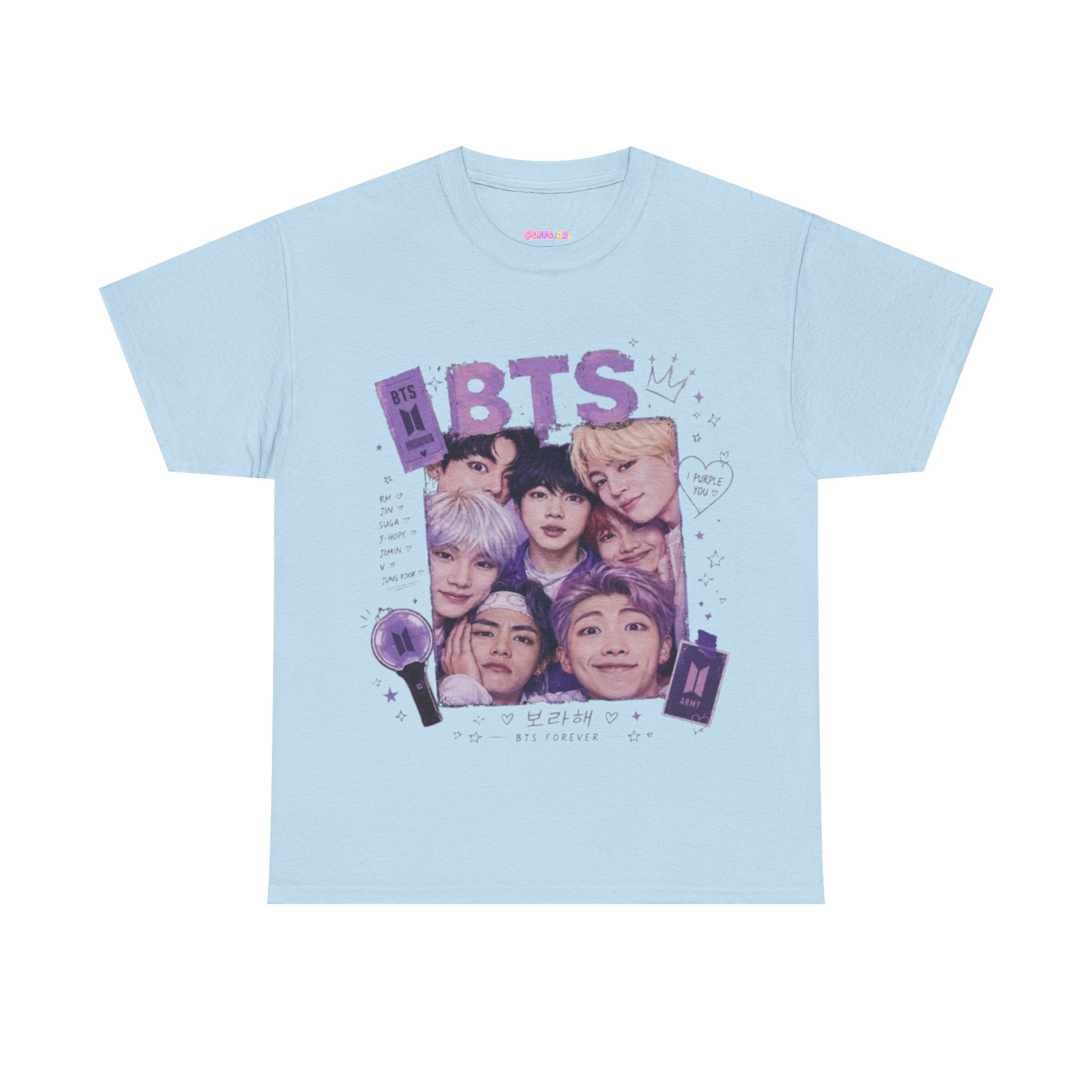 BTS x puffstar Collage Tee