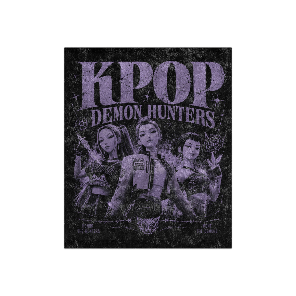 KPOP Demon Hunters Velvet Plush Blanket