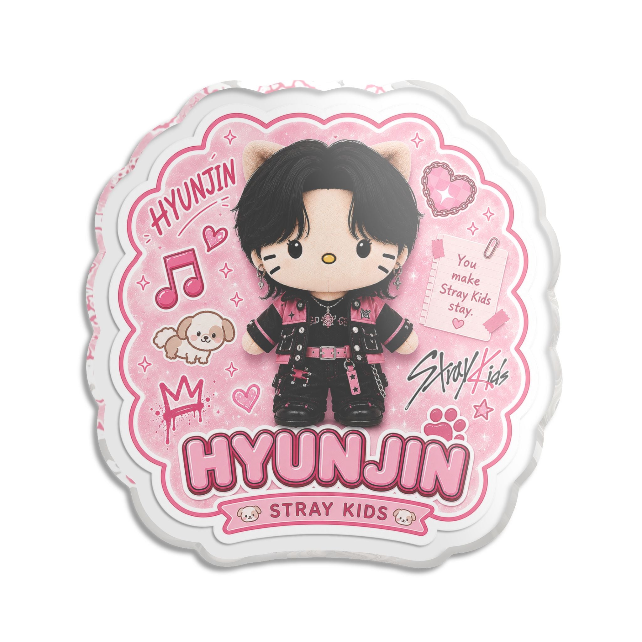 Puffstar x skz Hyunjin statue