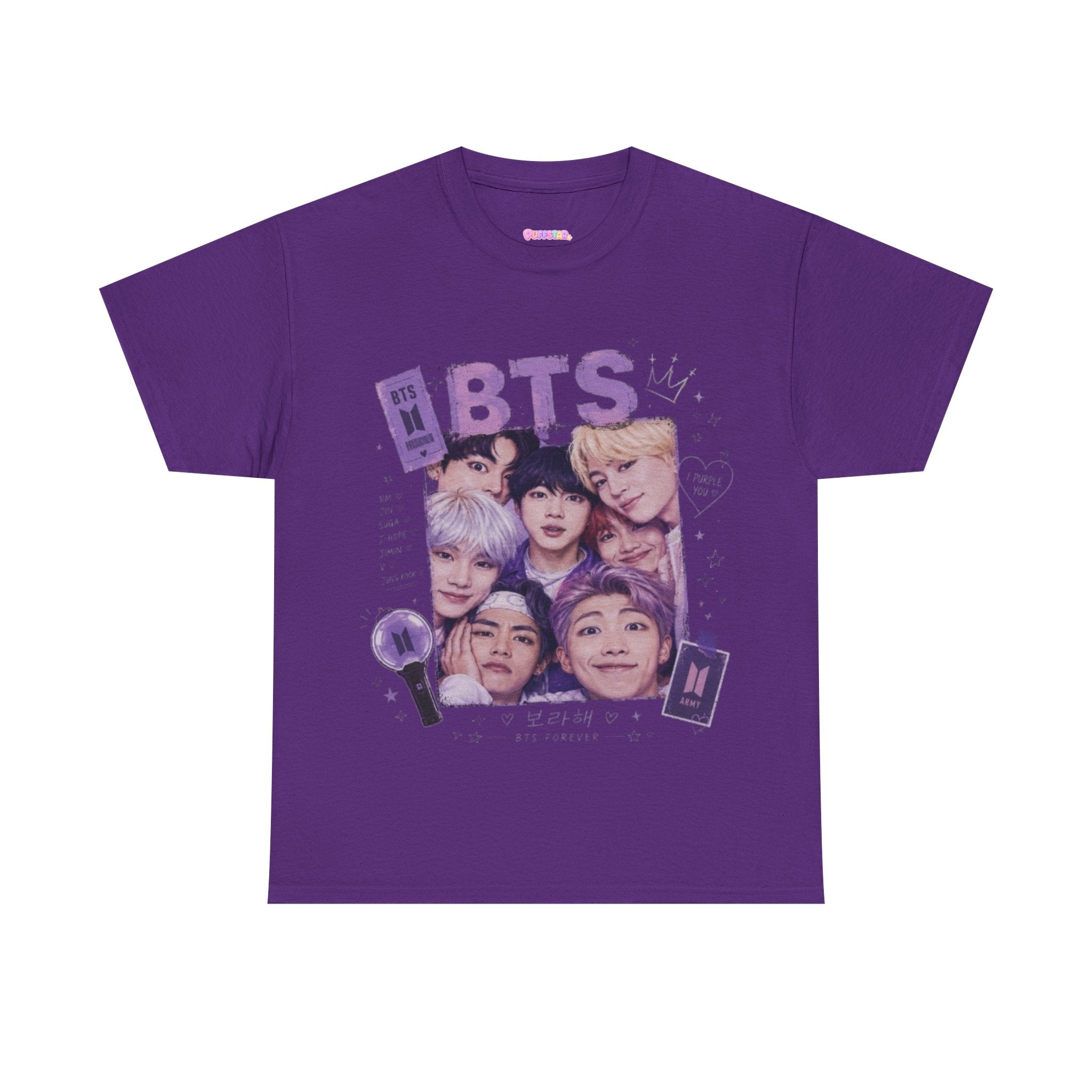 BTS x puffstar Collage Tee