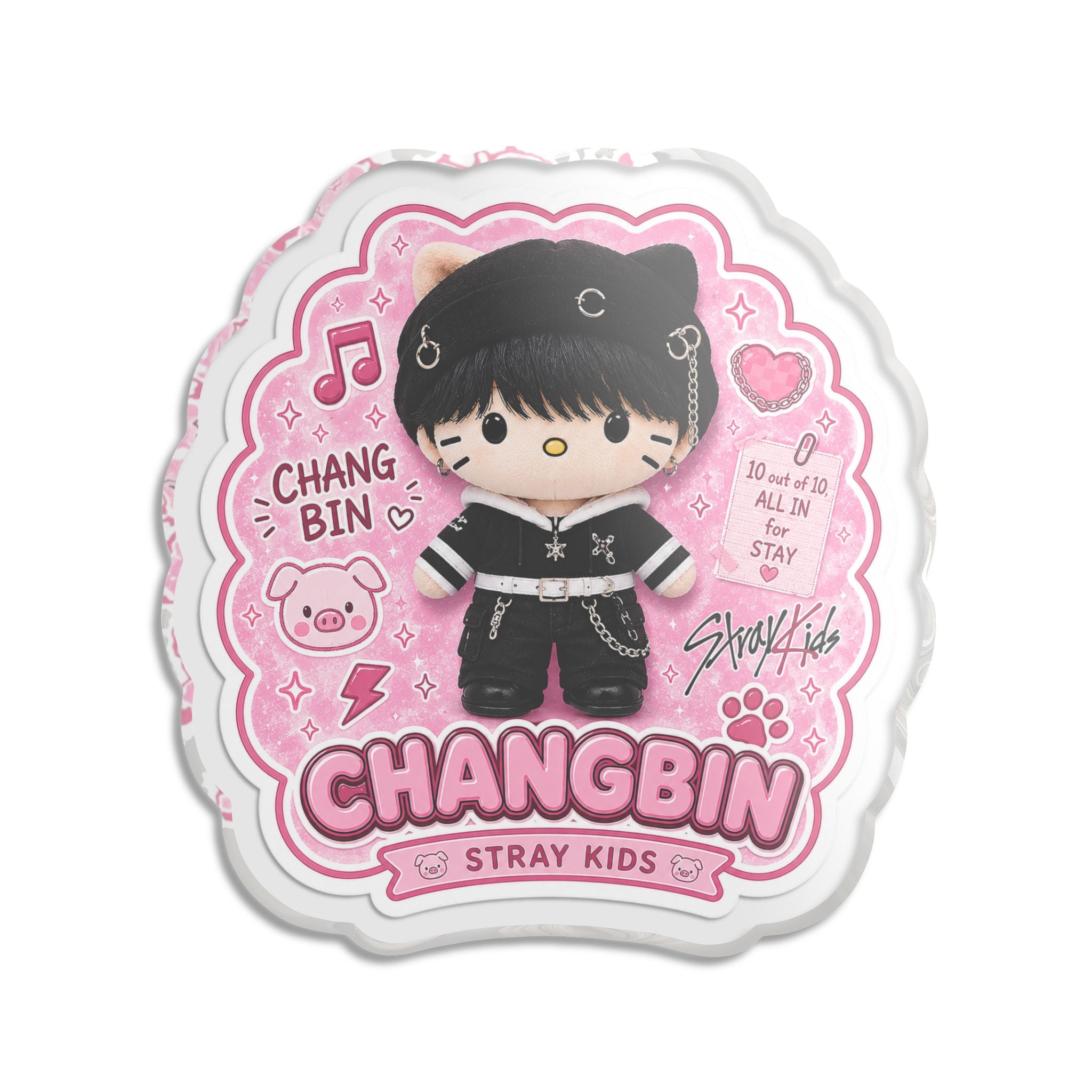 Puffstar x skz Changbin statue