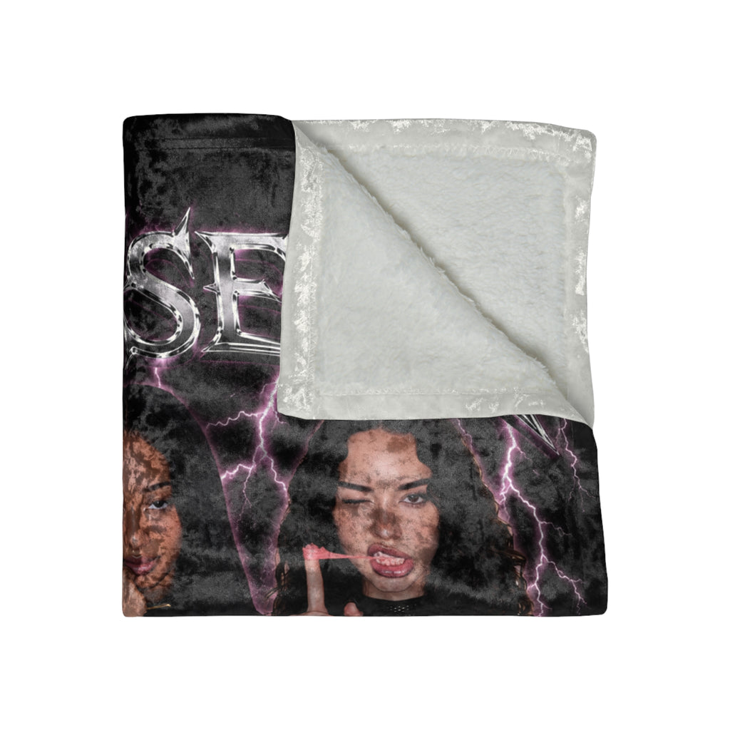 Puffstar x katseye Velvet Blanket