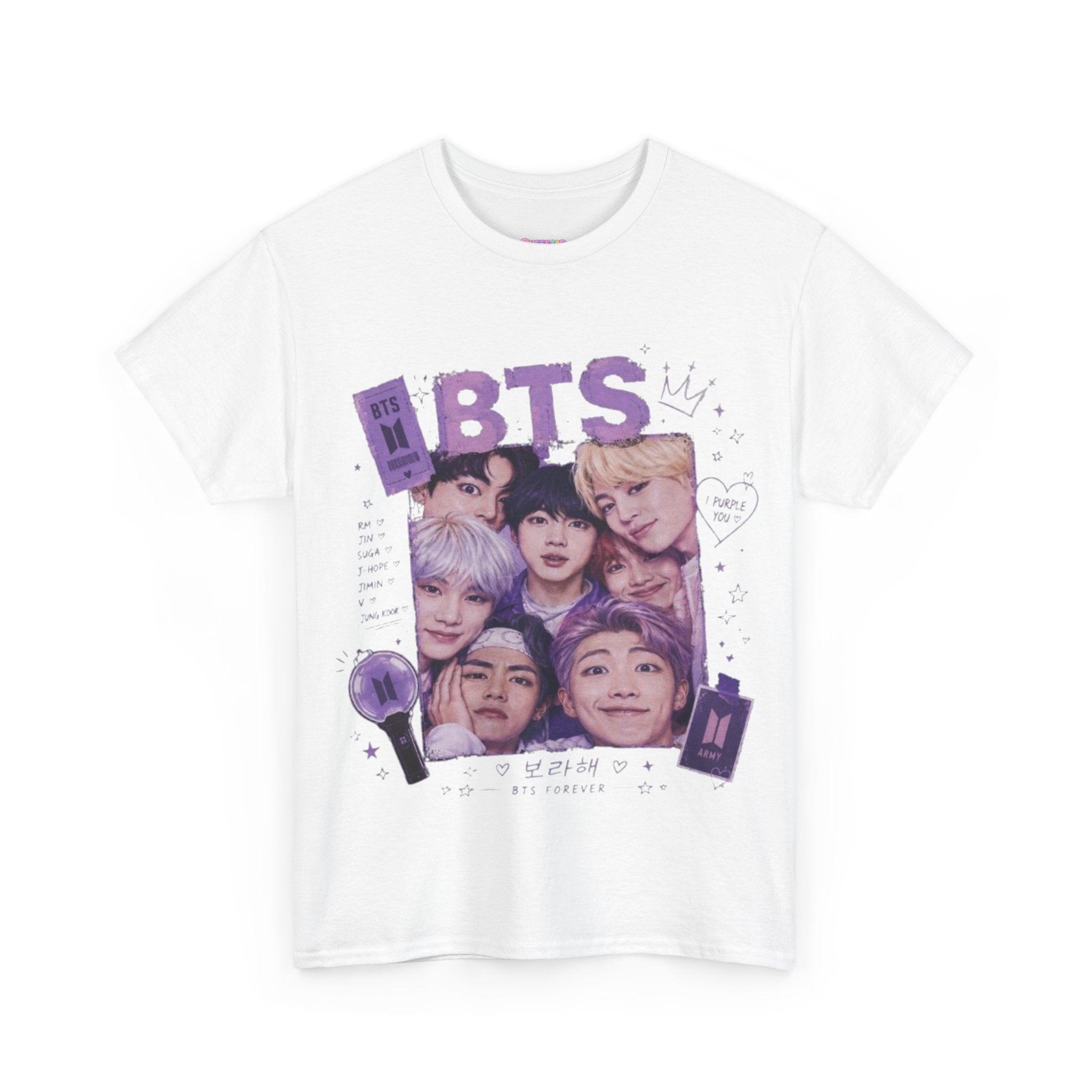 BTS x puffstar Collage Tee
