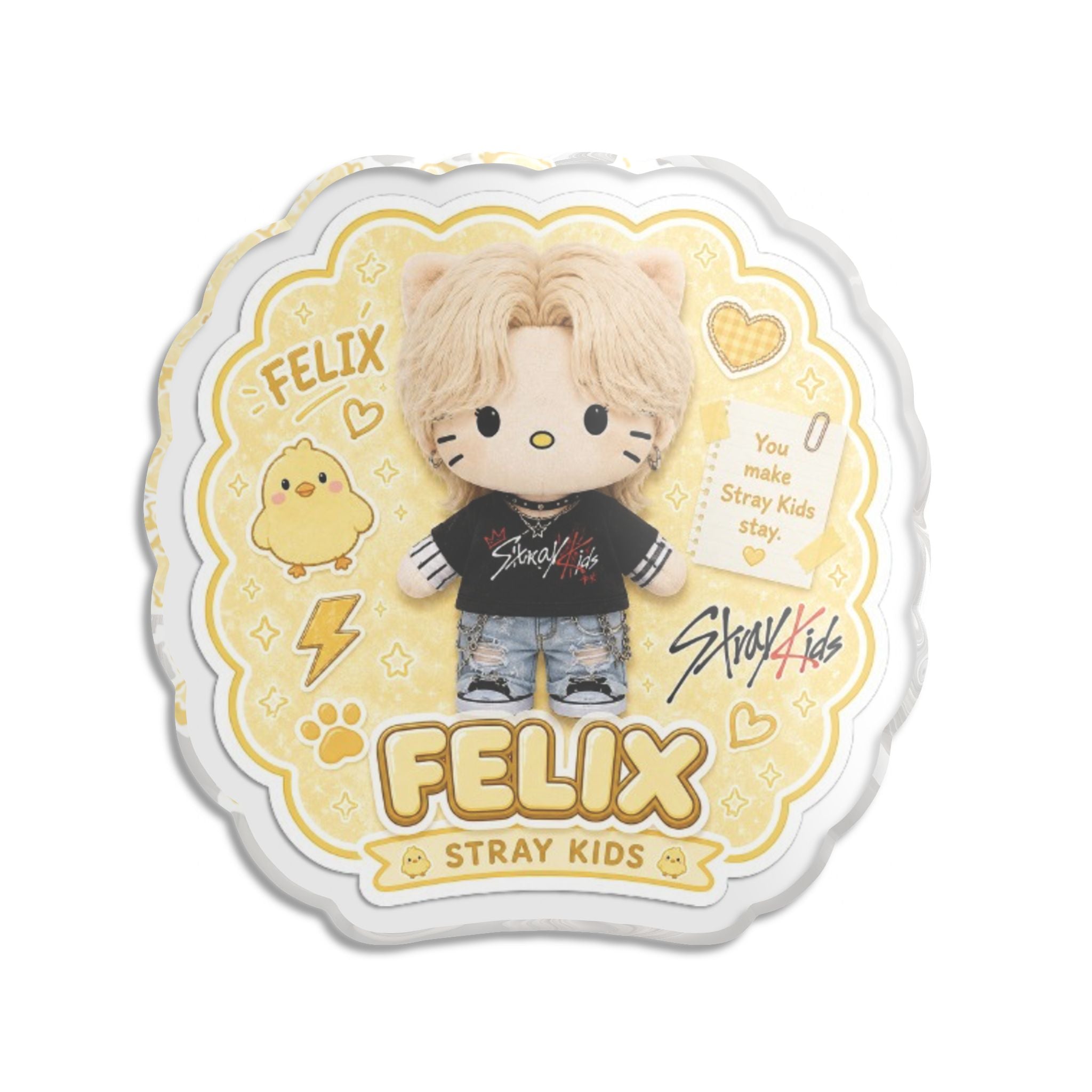 Puffstar x skz Felix Statue
