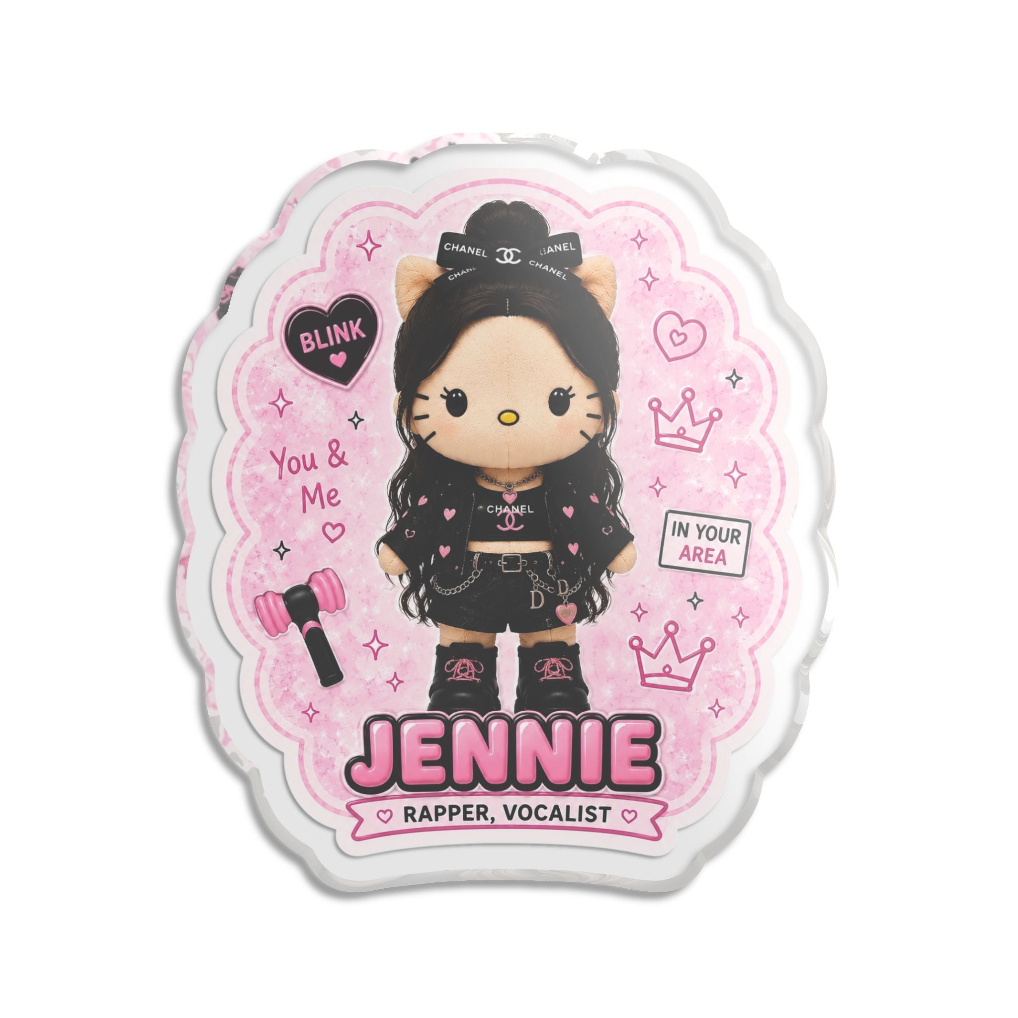 Jennie blink Statue