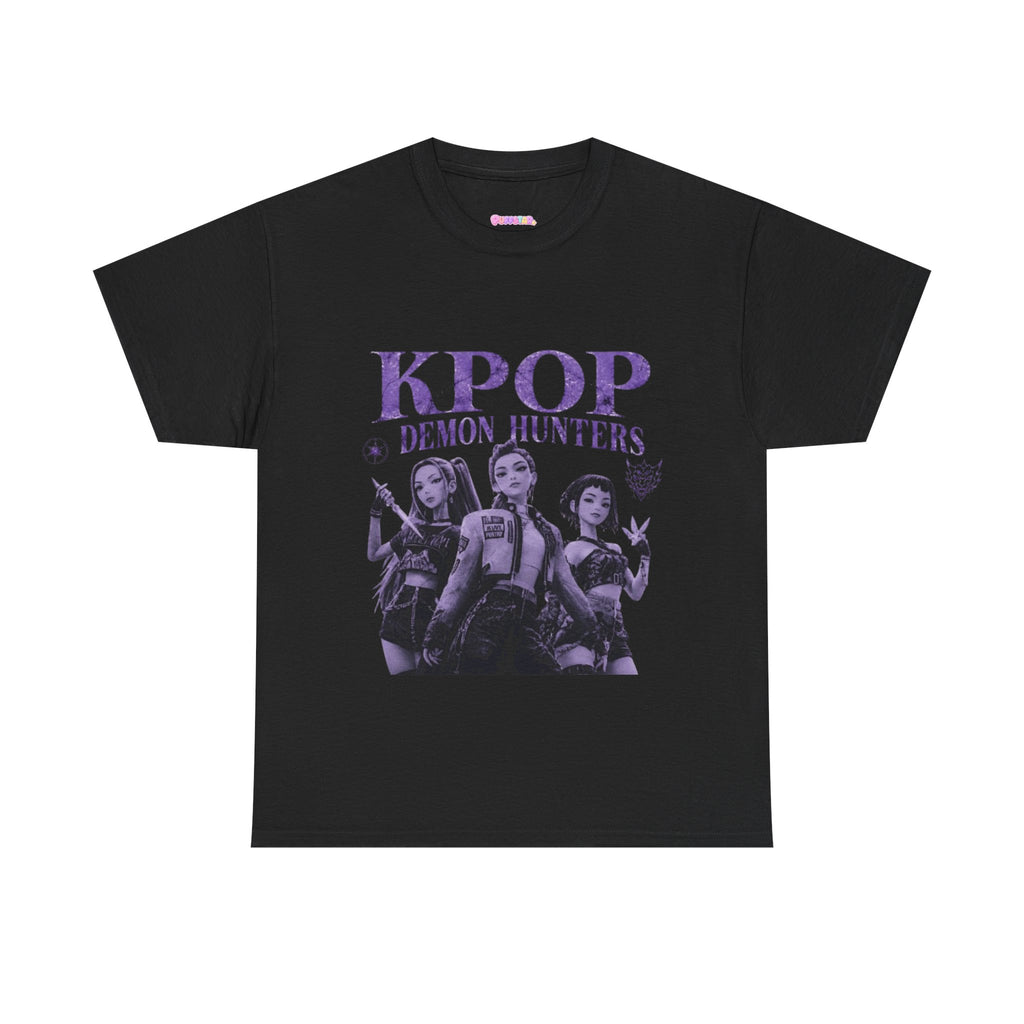 KPOP Demon Hunters T‑Shirt — Girl Group Fantasy Band Tee